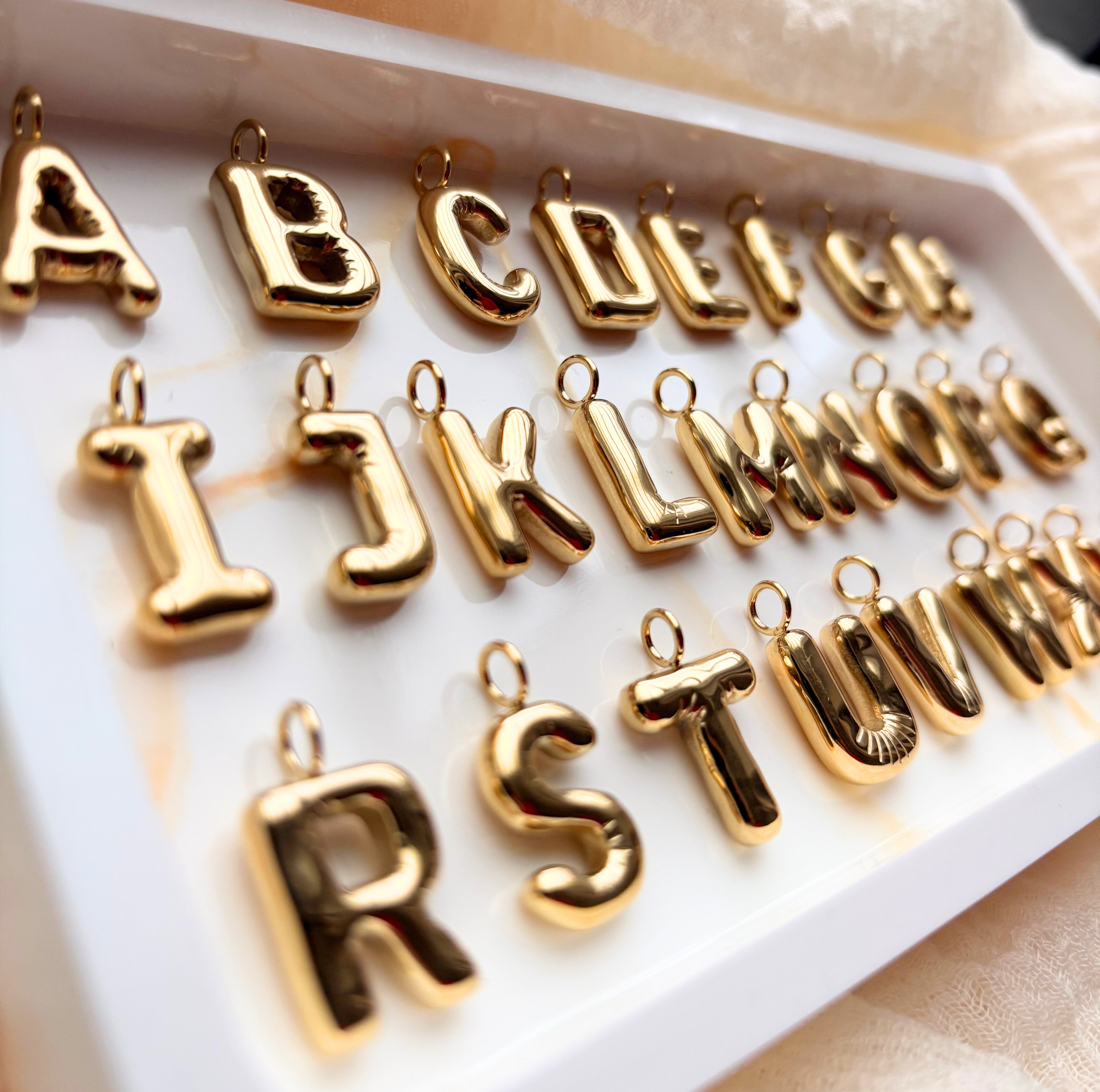 My letter necklace 0.9mm