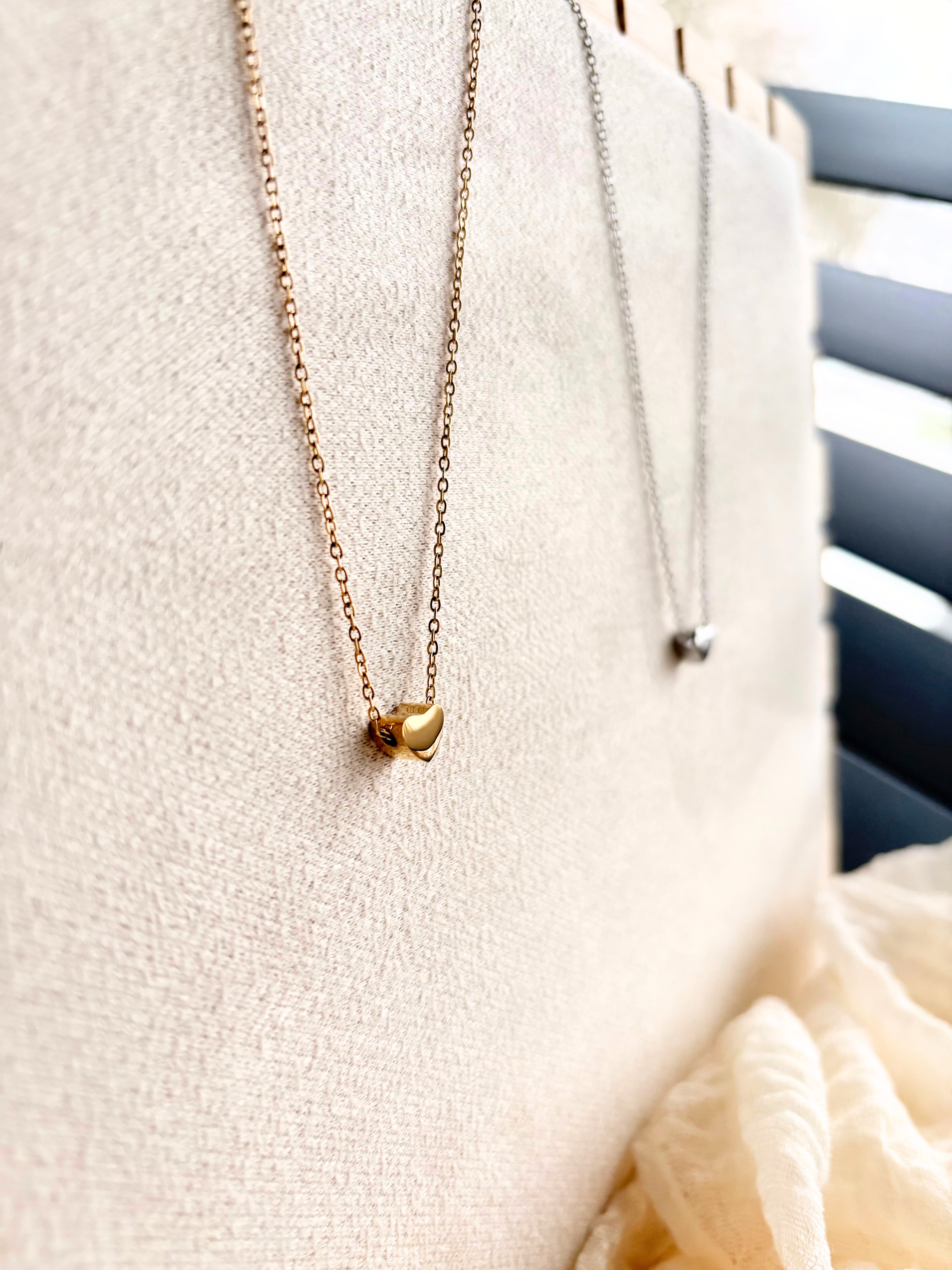 Small Heart Necklace zilver