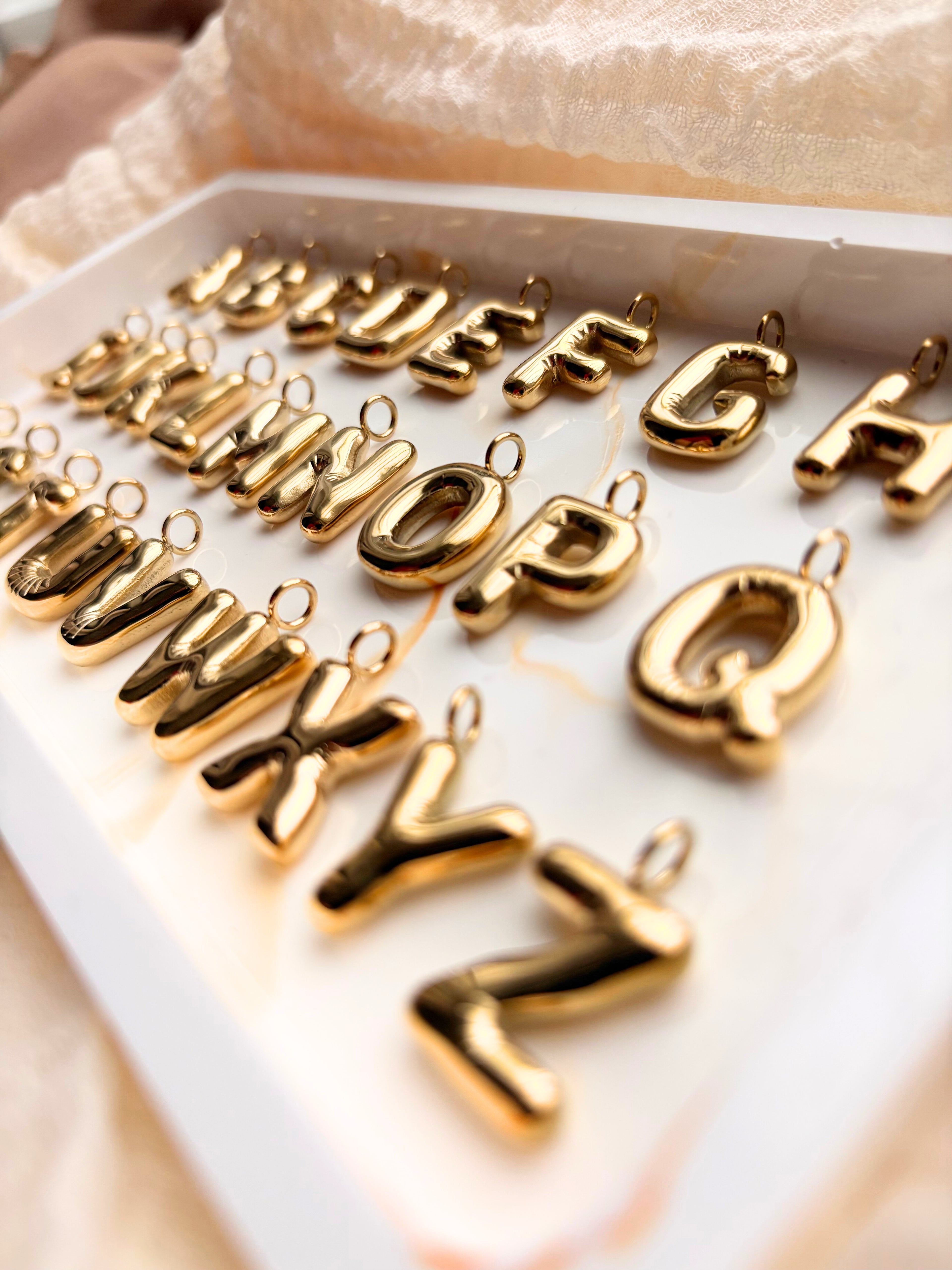 My letter necklace 0.9mm