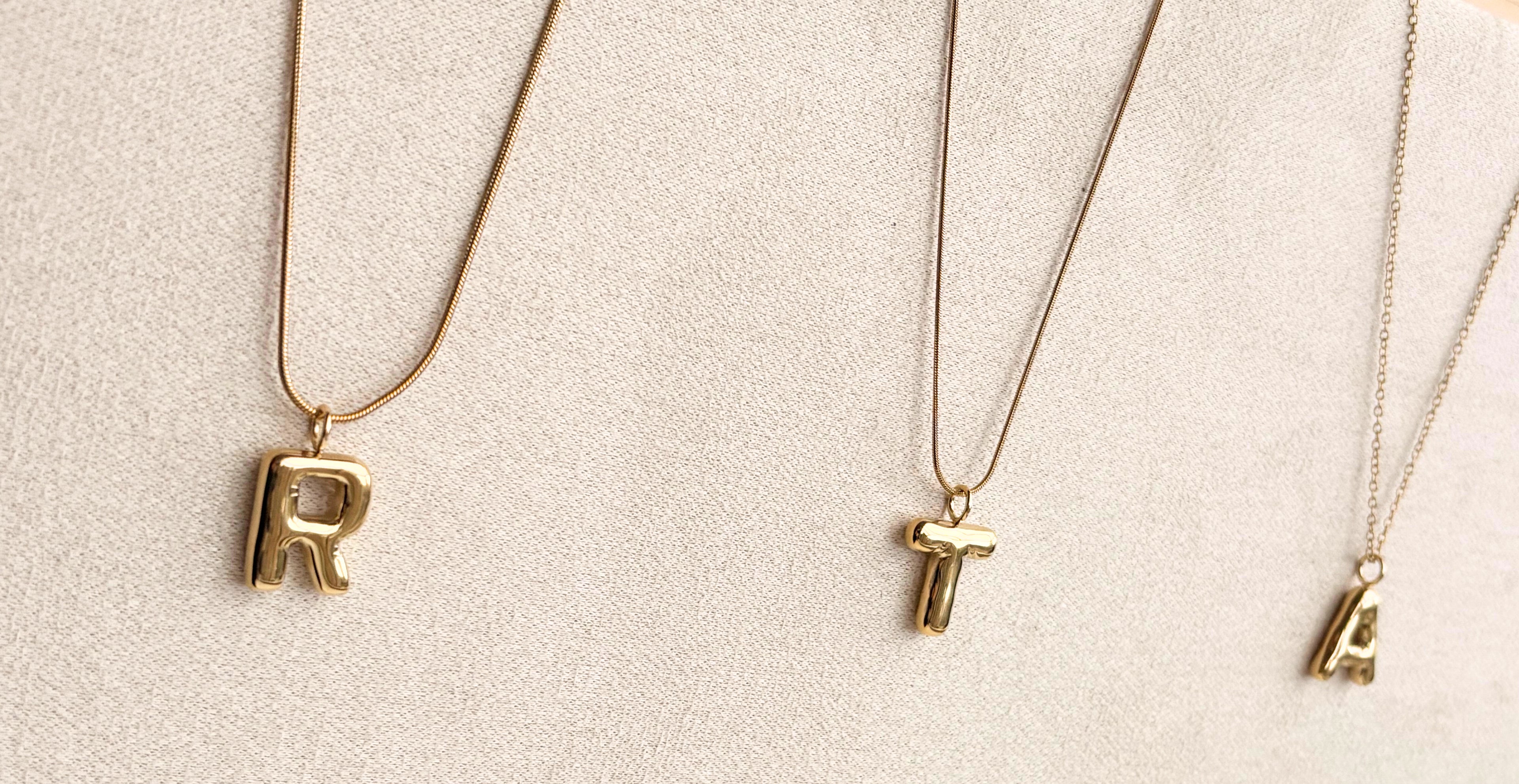 My letter necklace 0.9mm